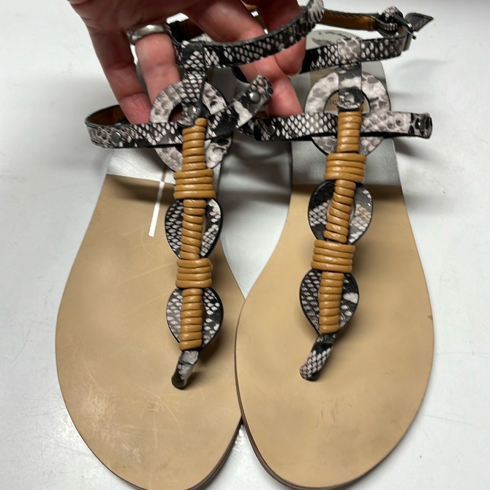 Dolce Vita snakeskin sandals 🐍